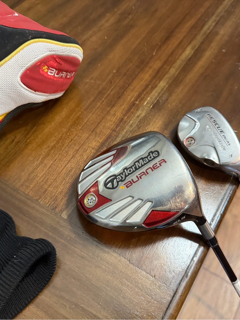 TaylorMade golf clubs TaylorMade burner driver TaylorMade rescue hybrid reg flex